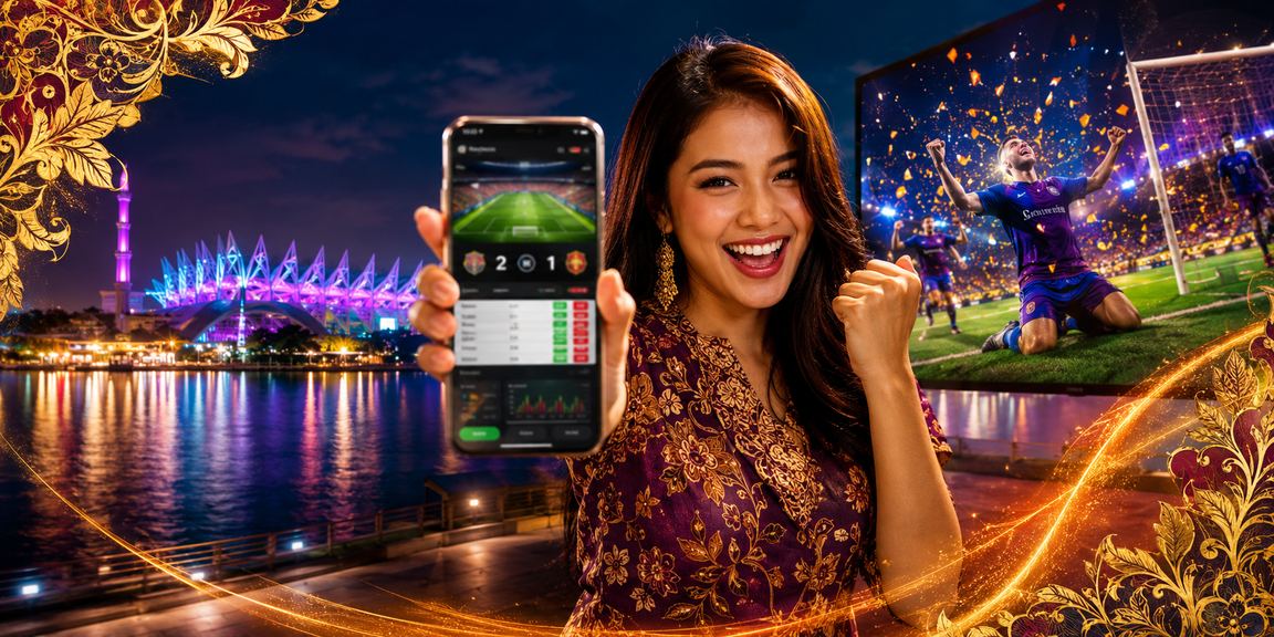 Aplikasi pertaruhan sukan is350 diakses dari telefon pintar di Selangor dengan motif batik